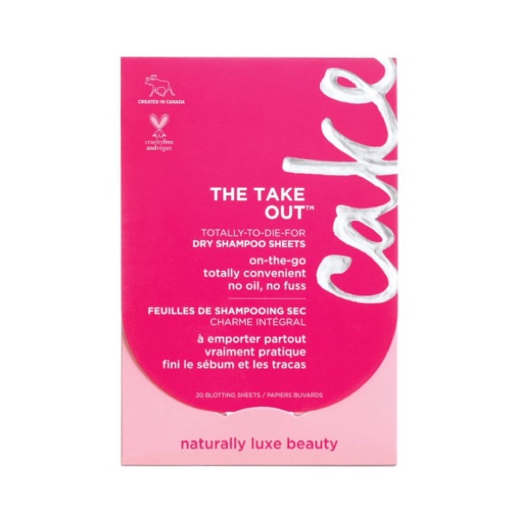 CAKE The Take Out Dry Shampoo Sheets Set of Two